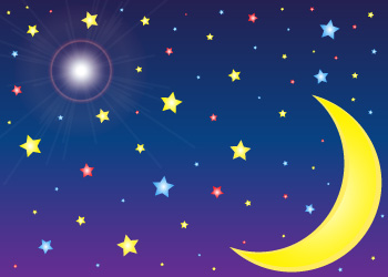 Shooting for the Moon and Stars within Illustrator