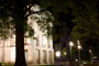 Statue at night