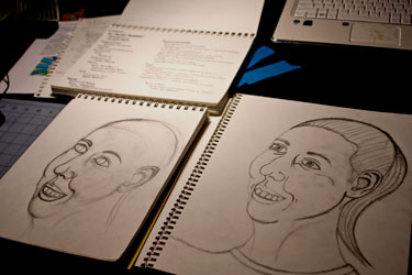 An example of my gradual Design Process